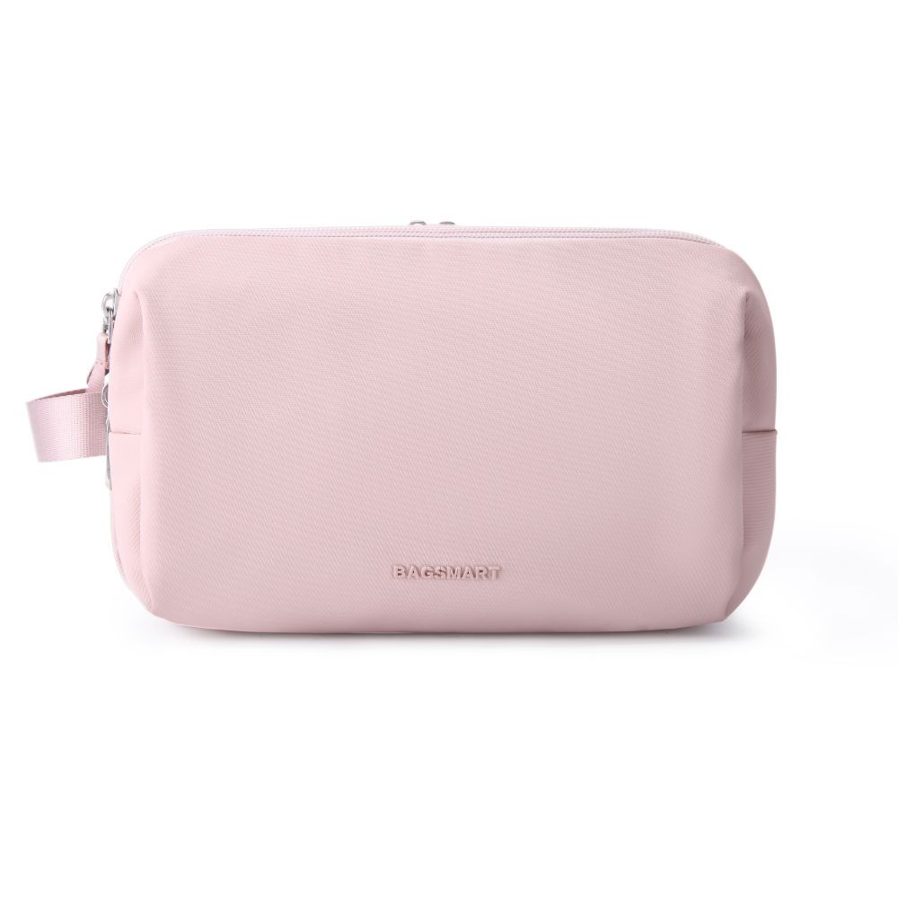 Ripley - BOLSA NECESER DE MAQUILLAJE COSMÉTICOS CON ASA Z10 ROSADO